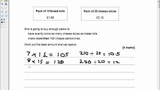 AQA GCSE 8300 2H June 2017 Question 13 [upl. by Beora]