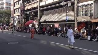 時代祭 行列 動画 2018 Jidaimatsuri procession movie vol12 [upl. by Hctim]