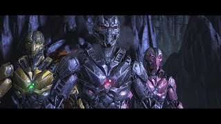 Mortal Kombat X  Triborg All Intro Dialogues MKX [upl. by Storm779]