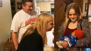 Grandparents Meet Grandchild for the First Time Emotional Surprises [upl. by Stuart]