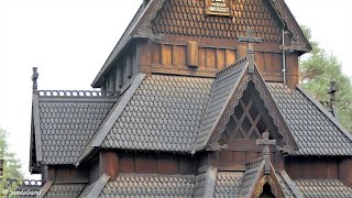 Norway  Gol stavkirke stave church [upl. by Erreipnaej885]