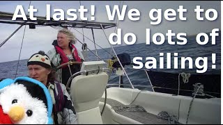 Sailing Northern Ireland  Breezy day  Heavingto  Ep 353 [upl. by Wimsatt]