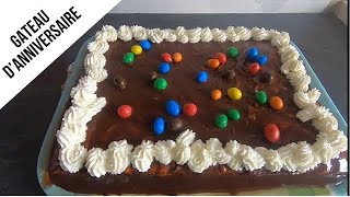 Gâteau d’anniversaire 🎉 LE PLUS FACILE AU MONDE 🎂 [upl. by Brana]