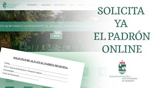 YA PUEDES SOLICITAR EL PADRÓN ONLINE 🗳️🖥️ [upl. by Adaha79]