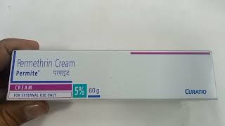 Permite Cream  Permethrin 5 Cream  Permite Cream Uses Side effects Benefit Review Hindi  Permite [upl. by Dnalor816]