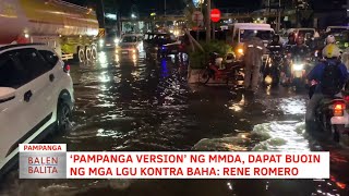 ‘Pampanga version’ ng MMDA dapat buoin ng mga LGU kontra baha Rene Romero  CLTV36 News Clip [upl. by Isoj]