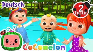 Lerne es zu teilen mit JJ und CoComelon  Moonbug Kids Deutsch [upl. by Suiramad742]