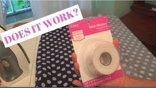 How To Use Stitch Witchery Easy [upl. by Anitnerolf]