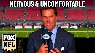 Tom Bradys Broadcasting Debut With Fox Couldn’t Have Gone Any Worse [upl. by Octavus741]