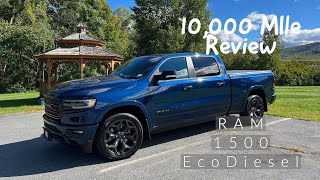 10000 Mile Review RAM 1500 Limited EcoDiesel [upl. by Ojyram]