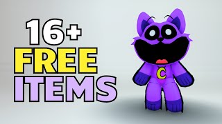 OMG 16 FREE LIMITED ITEMS ROBLOX 😮 NEW 2024 [upl. by Enobe]