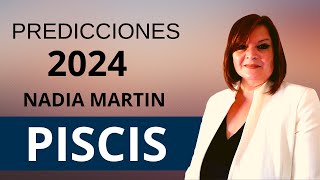 ¿QUE VIENE EN 2024 PREDICCIONES SIGNO DE PISCIS  NADIA MARTIN [upl. by Lenee304]