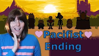 The Pacifist Ending is WONDERFUL  Undertale  First Playthrough  Livestream [upl. by Boys418]