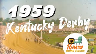 1959 Kentucky Derby  16mm COLOR Film [upl. by Ettigirb]