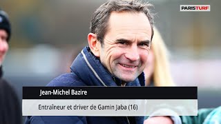 JeanMichel Bazire entraîneur et driver de Gamin Jaba Mardi 20 février à ParisVincennes [upl. by Eendyc425]