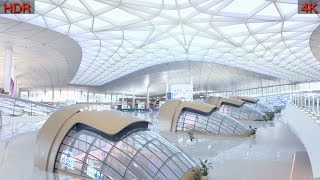 Experience Chinas Futuristic Spaceship Train Station A 1 Billion Masterpiece [upl. by Dyann]