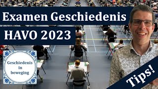 Hoe haal je een goed cijfer voor je HAVOexamen geschiedenis  EXAMENTIPS  2023 [upl. by Parhe]