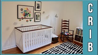 How to Build a 3in1 Convertible Crib  BUILD Video [upl. by Alva]