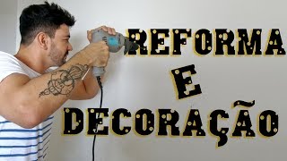 PRATELEIRA DE CANO  REFORMA E DECORAÇÃO 1  NANDU ANDRADE  Vlog [upl. by Evered]