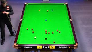 Hawkins v OSullivan F12 2014 World Championship HD1080p [upl. by Cybill]