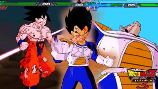 DBZ BT3 MOD  Goku VS Vegeta Anime Accurate Story Mode  ISO Update Anime Edition [upl. by Attenwahs]