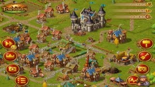 Townsmen Premium iOS Gameplay [upl. by Llerrom]