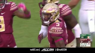 FSU RB Cam Akers Top Plays 2017 [upl. by Garcia]