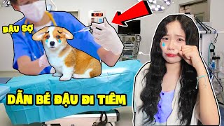 SAMMY DẪN BÉ ĐẬU ĐI BỆNH VIỆN  ĐÉ ĐẬU KHÓC VÌ BỊ TIÊM [upl. by Rosie]