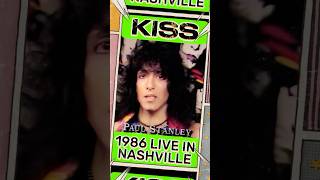 KISS Asylum live newsreport from Nashville TN in 1986 kissshorts [upl. by Murtagh]