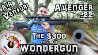 Avenger 22 Air Rifle  Accuracy TEST  50 amp 100 Yards  Tuned  FULL REVIEW  Air Venturi PCP [upl. by Naneik]