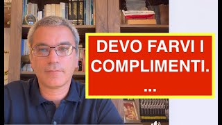 DEVO FARVI I COMPLIMENTI [upl. by Htebazileharas]