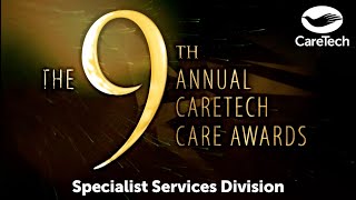 Caretech Specialist Services Care Awards 2024 [upl. by Etnoval]