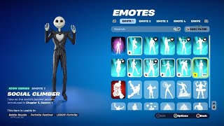 ALL OF MY FORTNITE EMOTES  super rare [upl. by Erastus]