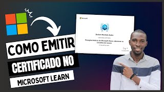 🎓Emitindo CERTIFICADO no Microsoft Learn Passo a Passo [upl. by Norrat]