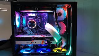 Airgoo Addressable RGB Devices Desigened For Corsair Commander Core XT [upl. by Diskin507]