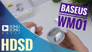 Hướng dẫn sử dụng và RESET tai nghe Baseus WM01 True Wireless [upl. by Yeldahc]