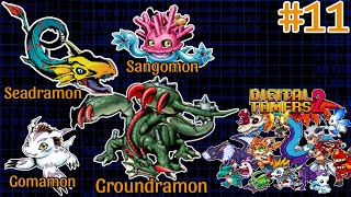 Digital Tamers 2  Recruit Seadramon Sangomon Gomamon and Groundramon join the Server City [upl. by Agbogla]