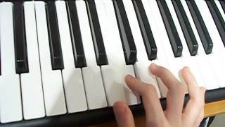 apprendre facilement Santiano au piano [upl. by Kamal]