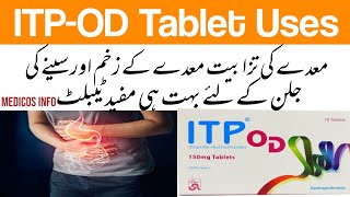 ITP OD Itopride Hydrochloride 150mg tablet uses  Itopride tablet used for  Itopride 150mg tablet [upl. by Notecnirp827]