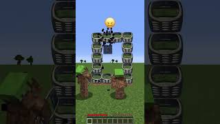 Durability Test Portal vs Breaking Emoji Reaction meme shorts minecraft [upl. by Abas]