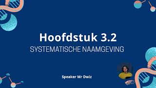 Scheikunde Havo 4 Hoofdstuk 3§2 Systematische naamgeving [upl. by Heiskell]