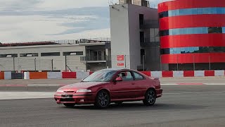 Rover 220 Coupe Turbo trackday Nuevo trazado circuito de Navarra [upl. by Leipzig]