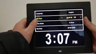 Changing SettingsVéfaîî 16 Reminders Day Calendar Clocks804 clockPart 3 [upl. by Borszcz]