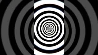 Monochrome Hypnosis A Mesmerizing Black and White Illusion illustration trippy shorts [upl. by Annekam]