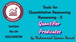 Tools for Quantitative Reasoning  Lecture 09  ADA  ADS  BS  BZU  UoS HEC QREA108 [upl. by Pol]