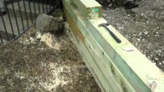 Building a retaining wall [upl. by Baldwin]