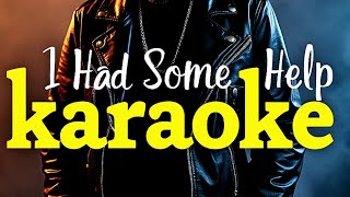 I Had Some Help  Karaoke  Lower Key  For Easy Singing  Post Malone [upl. by Nerdna]