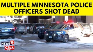 Minnesota Shooting News Today  2 Officers Killed At Scene Of A Domestic Call In Minnesota  N18V [upl. by Laraine]