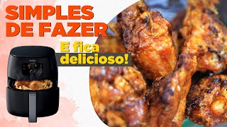 Coxinha de Frango Na Air Fryer  Bem Fácil de Fazer [upl. by Fortune]