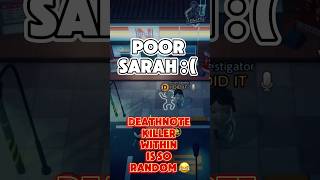 Death Note Killer Within is so random 😂 fyp ps5 gaming amongus deathnotekillerwithin [upl. by Jar29]